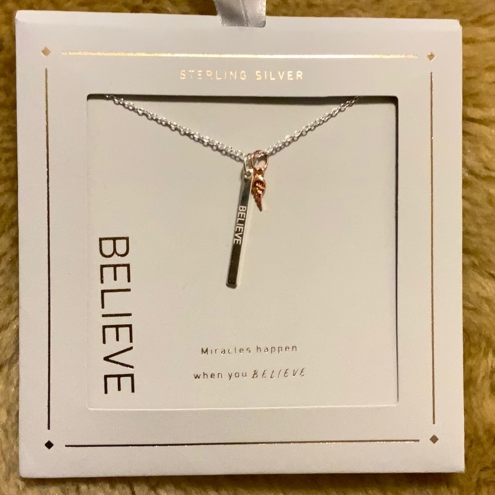 Believe necklace